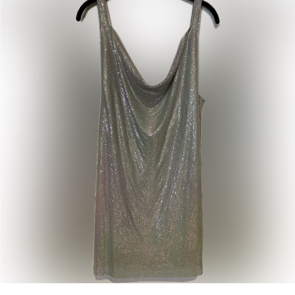 HOUSE OF HARLOW 1960 Rhinestone Mini Dress- NEW - Picture 8 of 10